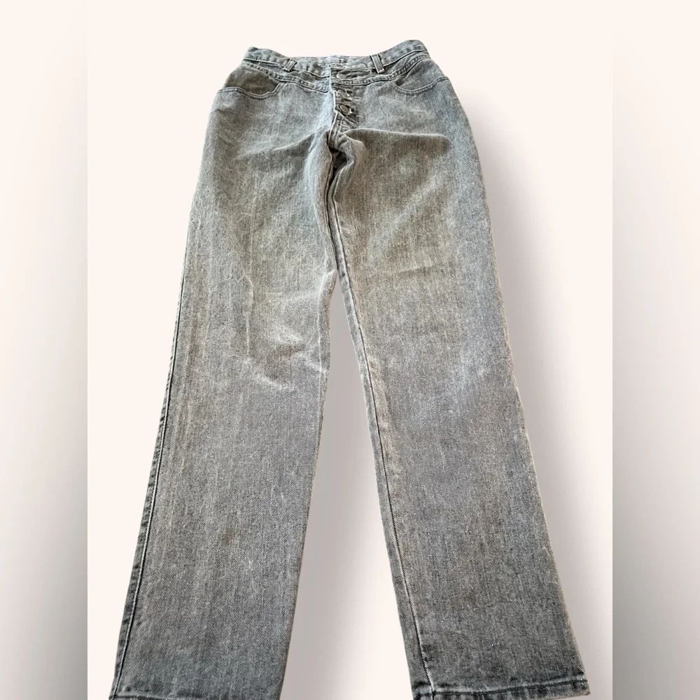 Vintage Whipp Denim, Button Fly Jean, Gray Wash